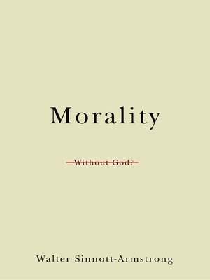cover image of Morality Without God?